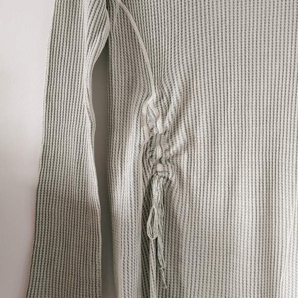 Free People Natasha Thermal Dress - Seafoam - Picture 4 of 5